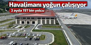 Havalimanı yoğun çalışıyor