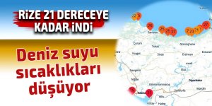 Deniz suyu sıcaklıkları düşüyor