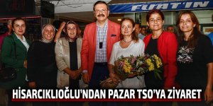 Hisarcıklıoğlu’ndan Pazar TSO’ya ziyaret