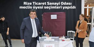 Rize Ticaret Sanayi Odası meclis üyesi seçimleri yapıldı