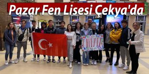 Pazar Fen Lisesi Çekya'da