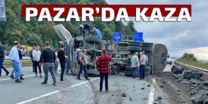 Pazar'da kaza: 1 yaralı