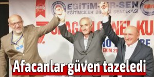 Afacanlar güven tazeledi