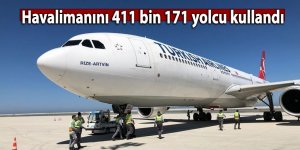 Rize Artvin Havalimanını 411 bin 171 yolcu kullandı