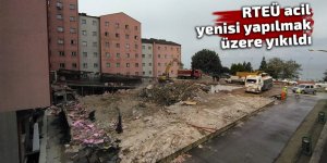 Acil, yenisi yapılmak üzere yıkıldı