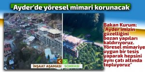 Ayder'de yöresel mimari korunacak