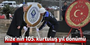 Rize'nin 105. kurtuluş yıl dönümü