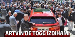 Artvin'de TOGG izdihamı