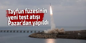 Tayfun füzesinin yeni test atışı Pazar'dan yapıldı