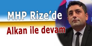 MHP Rize İl Başkanlığına İhsan Alkan yeniden seçildi