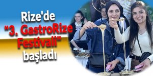 Rize'de "3. GastroRize Festivali" başladı
