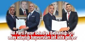 Pazar Belediye başkanlığı için AK Parti'de 2 başvuru daha