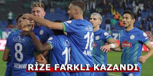 Rizespor rakibini gol yağmuruna tuttu