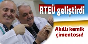 RTEÜ'den, akıllı kemik çimentosu!