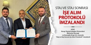 Staj ve staj sonrası işe alım protokolü imzalandı