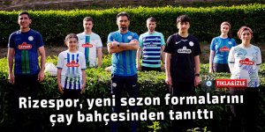 Rizespor, yeni sezon formalarını tanıttı