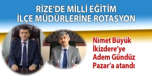 MİLLİ EĞİTİM İLÇE MÜDÜRLERİNE ROTASYON