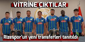 Rizespor’un yeni transferleri tanıtıldı