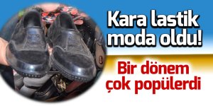 Kara lastik moda oldu!