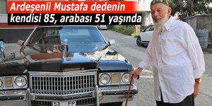 Kendisi 85, arabası 51 yaşında!