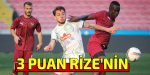 Rizespor deplasmanda galip