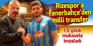 Rizespor'a Fenerbahçe'den milli transfer