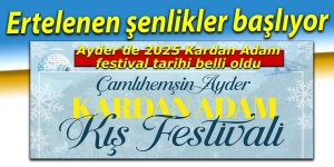 Ayder’de ertelenen 2025 Kardan Adam festivali için yeni tarih