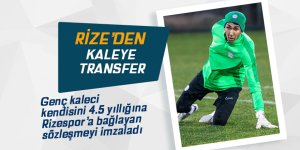 Rizespor'dan kaleye takviye