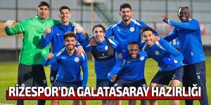 Rizespor, Galatasaray maçına hazırlanıyor