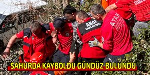 Ardeşen’de kayıp kişi ekipler tarafından bulundu