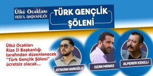 Rize Ülkü Ocakları'ndan “Türk Gençlik Şöleni”