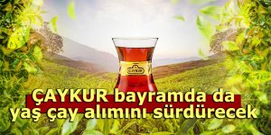 ÇAYKUR bayramda da alım yapacak