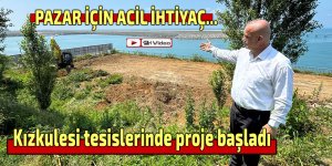 Pazar Kızkulesi tesislerinde proje başladı