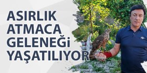 Asırlık atmaca geleneği yaşatılıyor