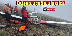 Düşen uçağa 12,5 saat sonra ulaşıldı