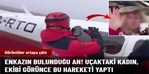 Ekipleri gören kadın bu hareketi yaptı