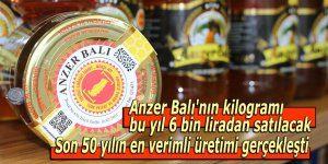 Anzer Balı'nda son 50 yılın en verimli hasadı gerçekleşti