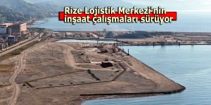 İyidere Lojistik Merkezi'nin inşaat çalışmaları sürüyor