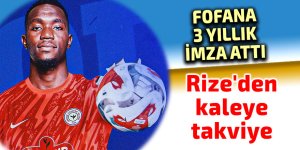 Rize'den kaleye takviye