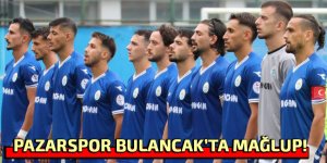 Pazarspor Bulancak'ta mağlup