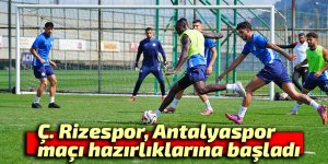 Rizespor, Antalyaspor maçı hazırlıklarına başladı