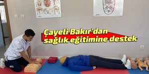 Çayeli Bakır’dan sağlık eğitimine destek