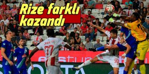 Rizespor Antalya deplasmanında farklı kazandı