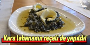 Kara lahananın reçeli yapıldı!