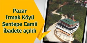 Pazar Irmak Camii törenle ibadete açıldı