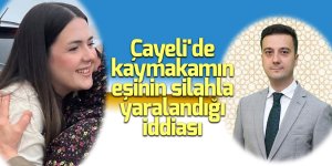 Çayeli'de kaymakamın eşinin silahla yaralandığı iddiası