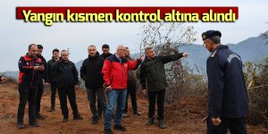 Yangın kısmen kontrol altına alındı