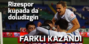 Rizespor kupada da doludizgin