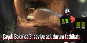 Çayeli Bakır'da 3. seviye acil durum tatbikatı