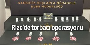 Rize’de torbacı operasyonu